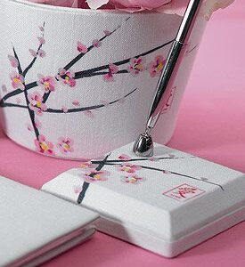 Pen & penhouder Blossom