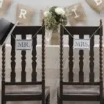 Mr & Mrs Chair Signs
