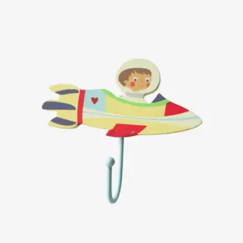 Space rocket haakje