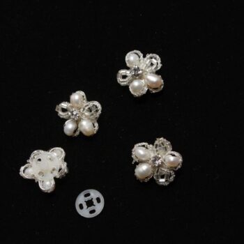 Haardrukkers Glamour Bloom – Set van 2