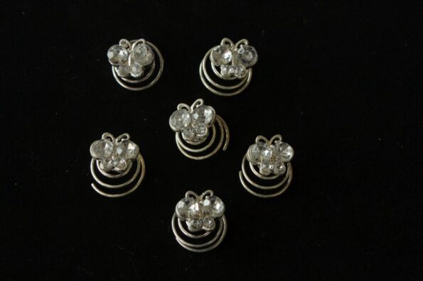 curlie strass vlinder