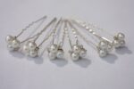 Amalfi Pearl Cluster Haarpinnen - per 6 stuks