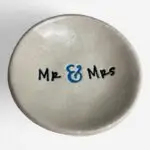 Ringschaaltje Mr & Mrs