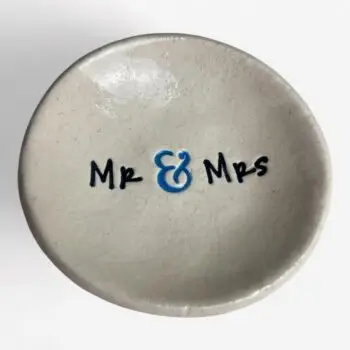 Ringschaaltje Mr & Mrs