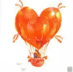 Servetten – Hartvormige Luchtballon