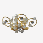 Haarkam Golden Pearl Whirl