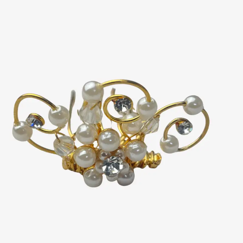 Haarkam Golden Pearl Whirl