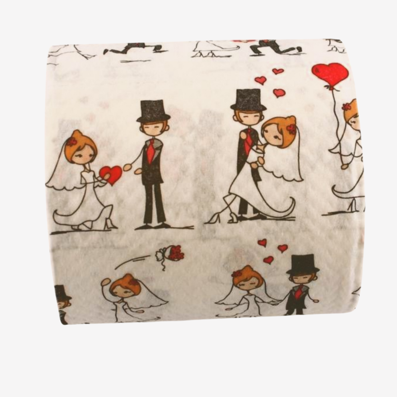 Happy Couple WC-papier