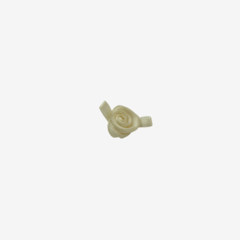 Brindisi Satinrose 2,5 cm – ivoor