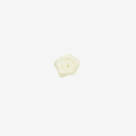 Mendoza Mini Rosette 1,5 cm – ivoor satijn