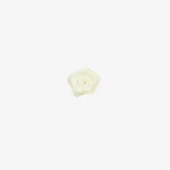 Mendoza Mini Rosette 1,5 cm – ivoor satijn