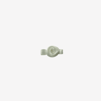 Odessa Satinrose 2,5 cm – wit