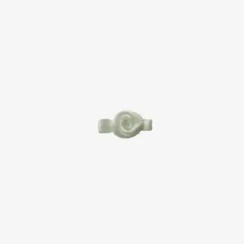 Odessa Satinrose 2,5 cm – wit