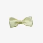 Vienna Satin Bow 4 cm – ivoor