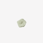 Sapporo Satinrose 1,5 cm – wit (set van 20)