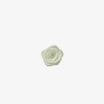 Sapporo Satinrose 1,5 cm – wit (set van 20)