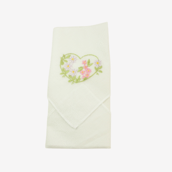 Lisboa Love Hankie - Zakdoek wit