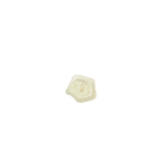 Mendoza Mini Rosette 1,5 cm – ivoor satijn