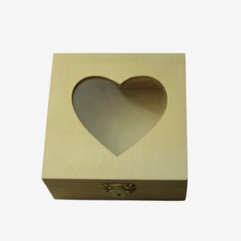 Québec Keepsake Hartdoosje – Naturel