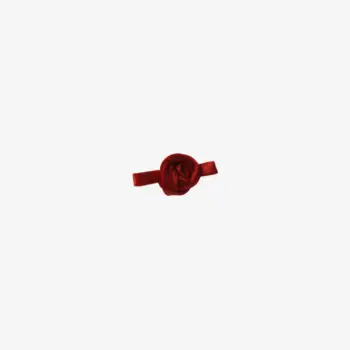 Toulon Satinrose 2,5 cm – rood