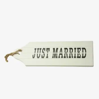 Just Married Doorhanger