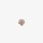 Osaka Mini Rosette 1,5 cm – lichtroze satijn