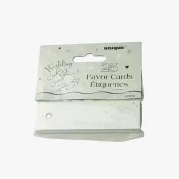 Como Wedding Bell Tags