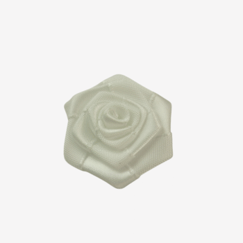 Sevilla Satijnroos 3,5 cm – Wit