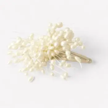 Haarspeld Pearl Cluster – ivoor met pareltjes