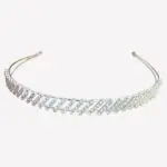 Goudkleurige Diadeem met Strass – 1 cm