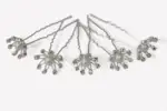 Capri Sparkle Haarpinnen - set van 6 stuks