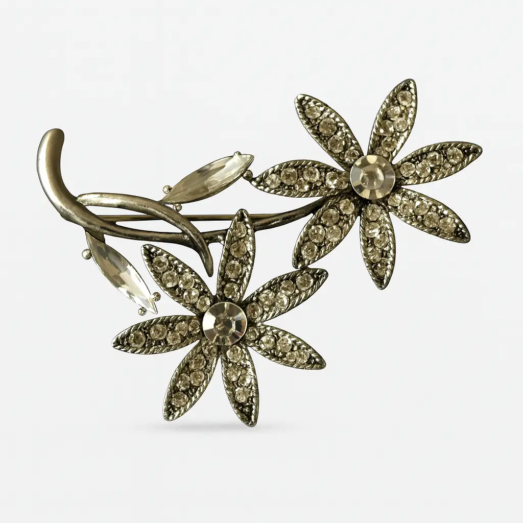 Broche Twinkling Daisies