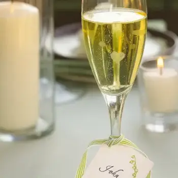 Champagneglazen met Hartjes – Set van 2