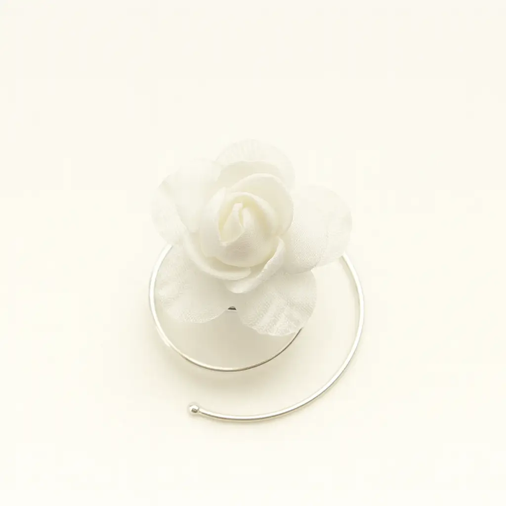 Curlies White Rose Pearl – Set van 5