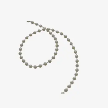 parelkoord – ivoor – 0,4 cm parels – 10 meter – decoratief koord