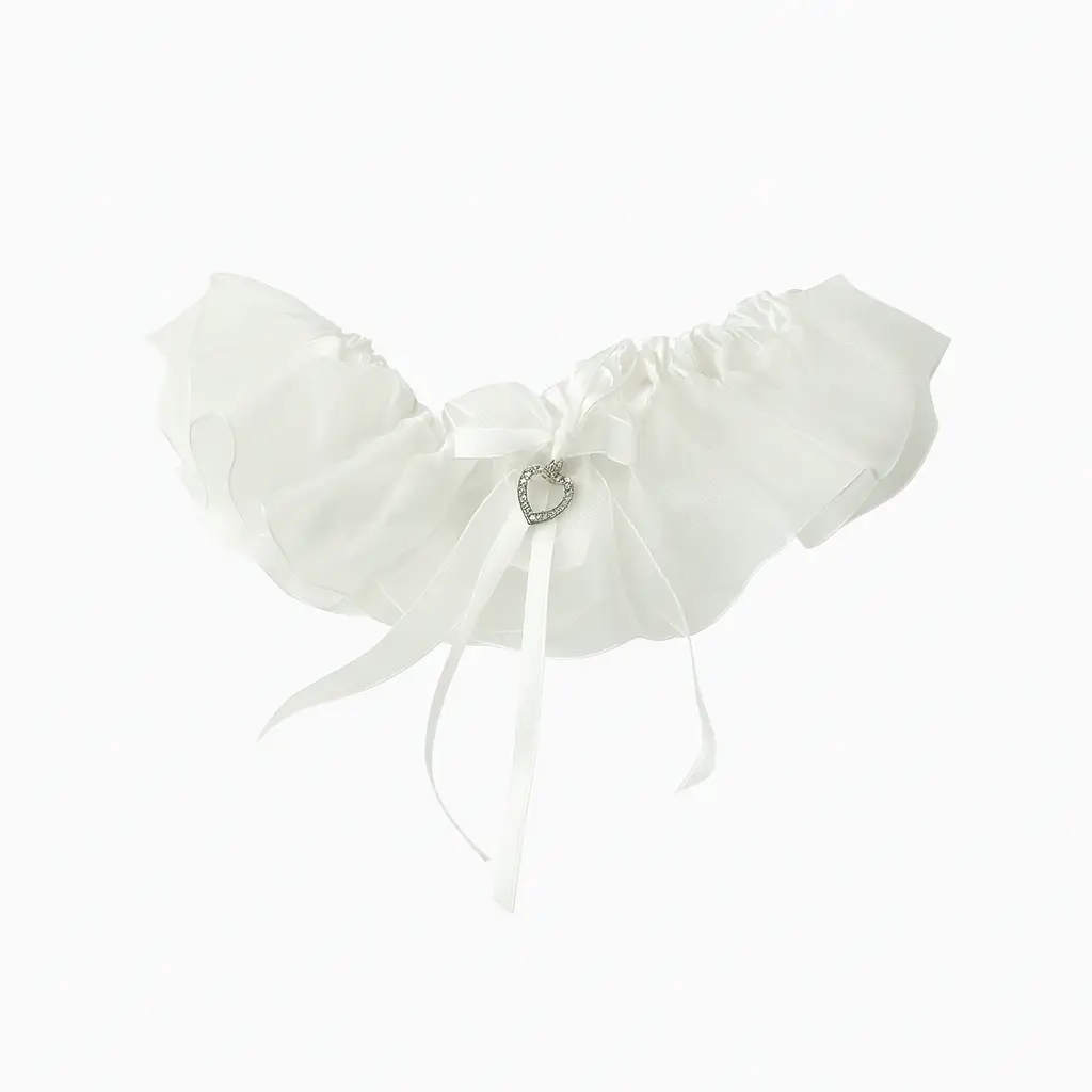 Lucerne Bridal Garter | Kousenband – wit