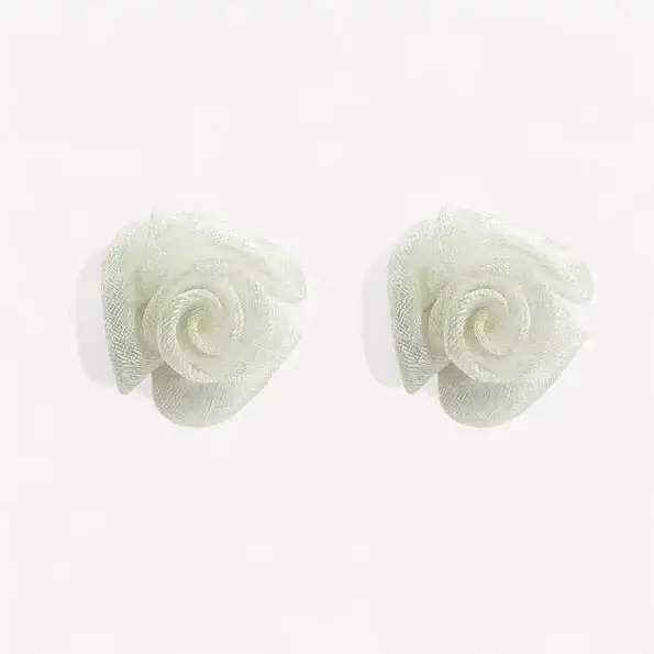 organza bloem oorbel Photoroom