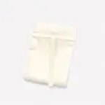 Satijn zakje ivoor – 12 x 9 cm