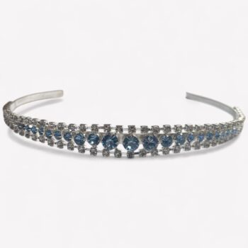 Diadeem met Blauwe Strass