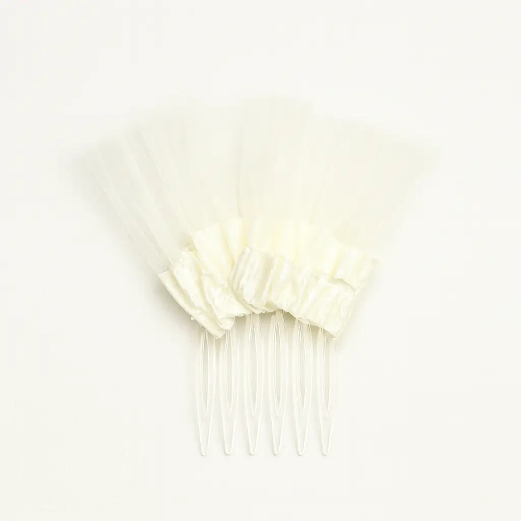 Organza Waaiertje - kam