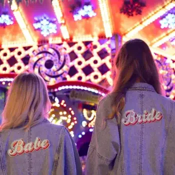 Iron-on Patch BRIDE – 22 x 8 cm