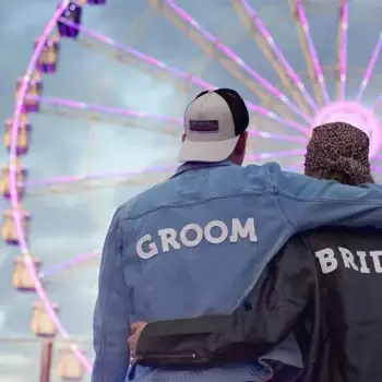 Bride & groom strijkapplicatie