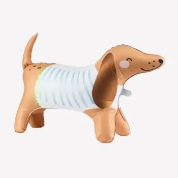 Staande Folieballon – Teckel (89 x 58 cm)