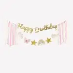 Happy Birthday Banner – Eenhoorn (230 x 17,5 cm)