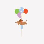 Taarttopper – Teckel (9 x 17 cm)