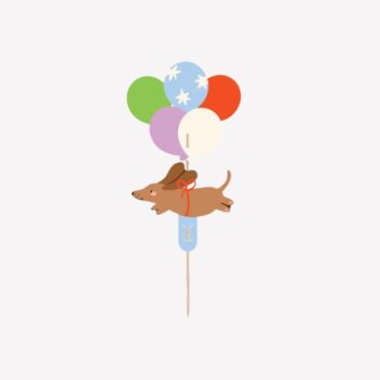 Taarttopper – Teckel (9 x 17 cm)