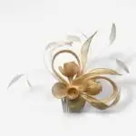 Haar­kam Grace – bloem met veertjes