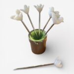 Cocktailprikkers Wedding Doves – set van 6Cocktailprikkers Wedding Doves – set van 6