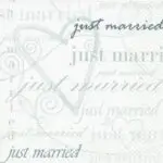 Servetten Just Married – romantisch design (33 x 33 cm) 1 img_3767