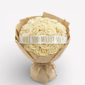 Lint ‘Will You Marry Me?’ – satijn (5 cm x 50 cm)